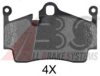 A.B.S. 37697 OE Brake Pad Set, disc brake